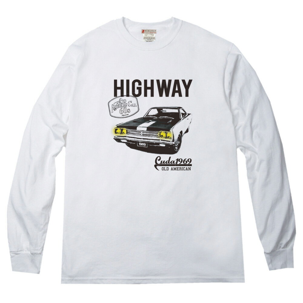 Rakuten - オールドアメリカン ヴィンテージカー ロングTシャツ CUDA1969