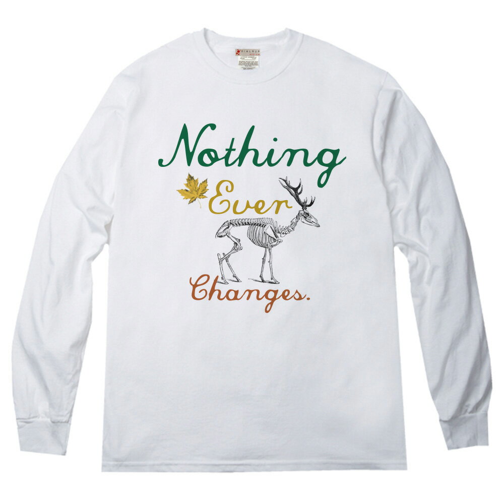 ニヒリスティックメッセージ ロングTシャツ