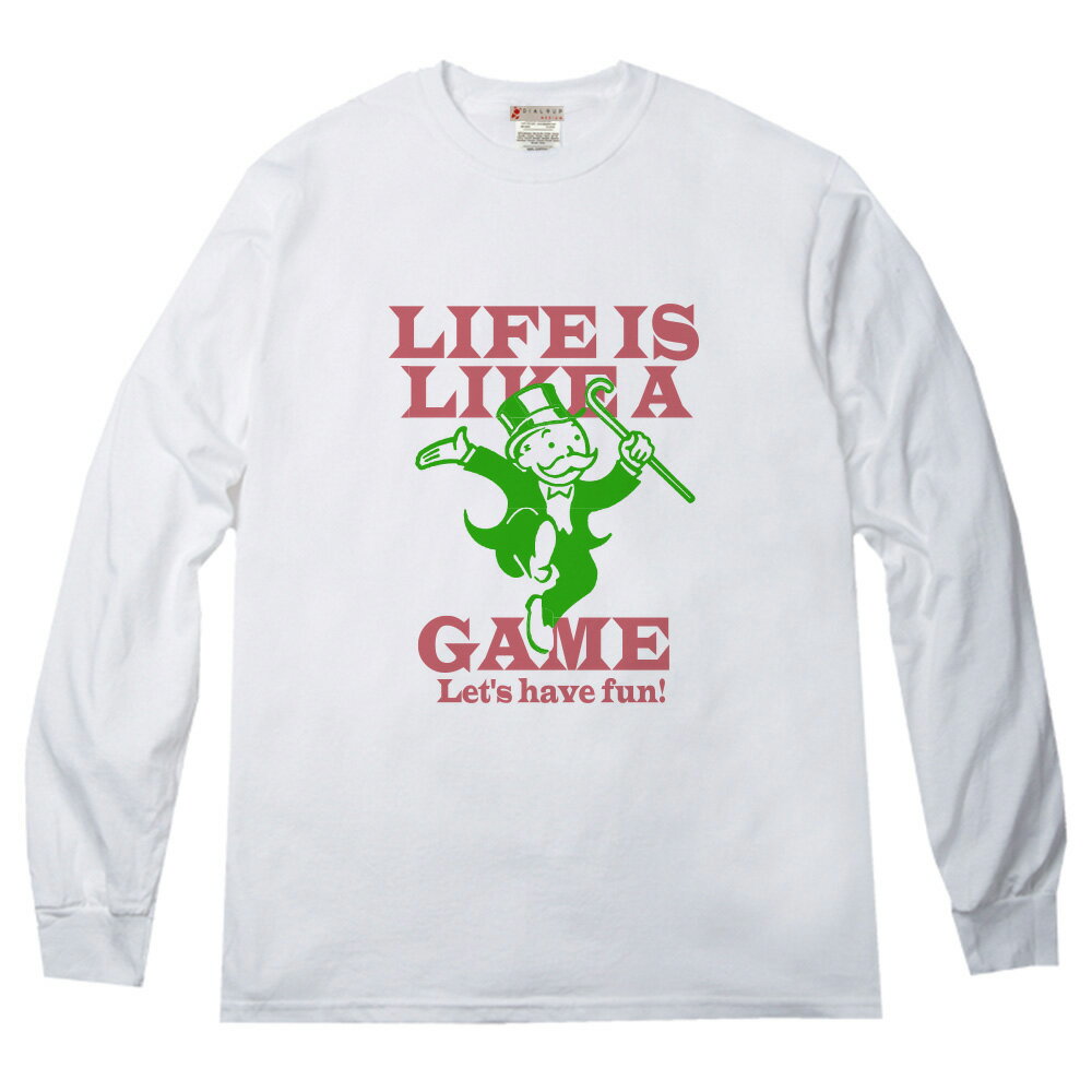 Rakuten - アメリカ発大人気ボードゲーム モポリー ロングTシャツ