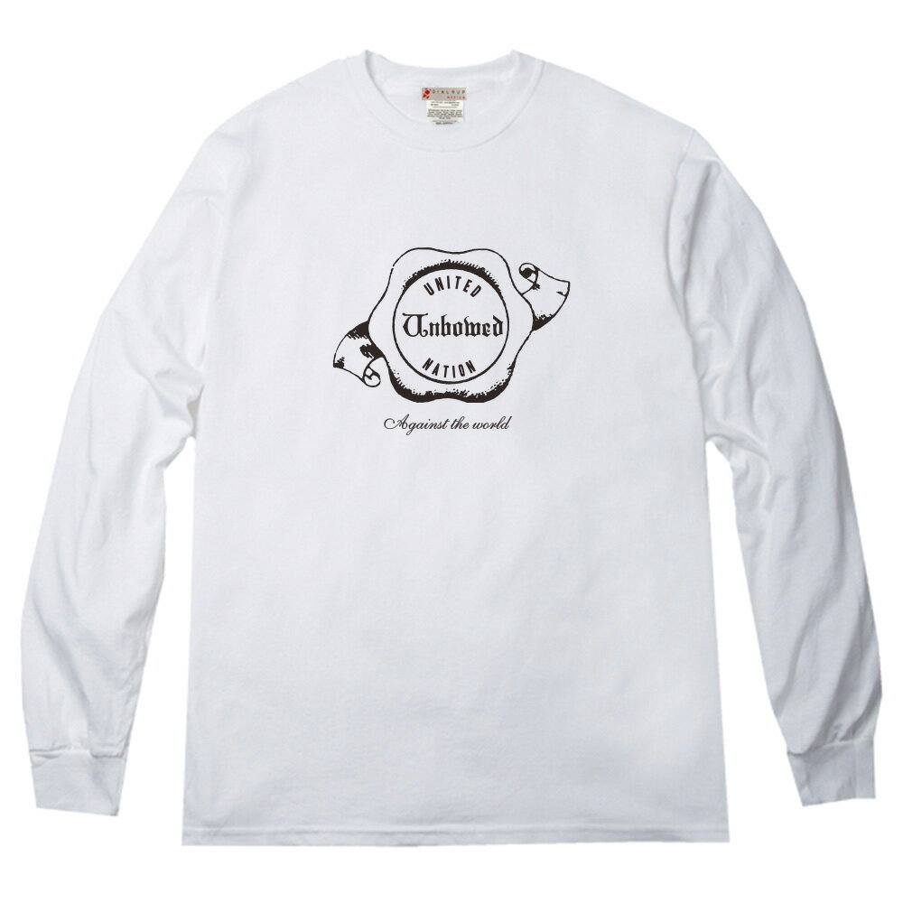 Rakuten - ロウソクで型押しするスタンプ デザインロングTシャツ