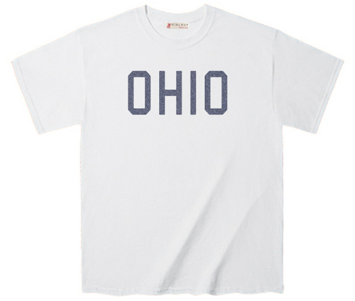 Rakuten - Tシャツ シンプルかつ抜けた雰囲気 OHIOデザインTee