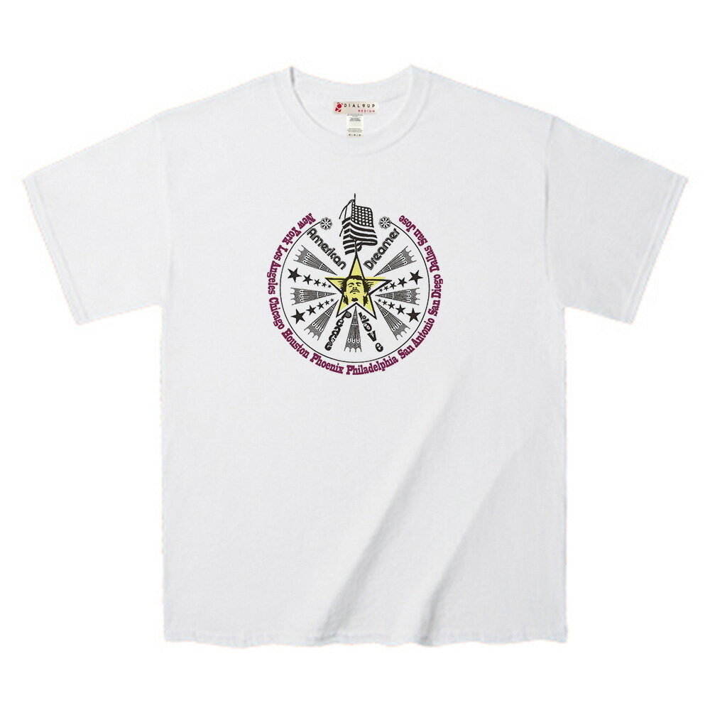 Rakuten - Tシャツ アメリカンでピースなデザインTee