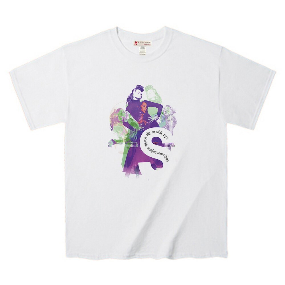Rakuten - Tシャツ 女性モチーフ 美しいグラフィック Tee