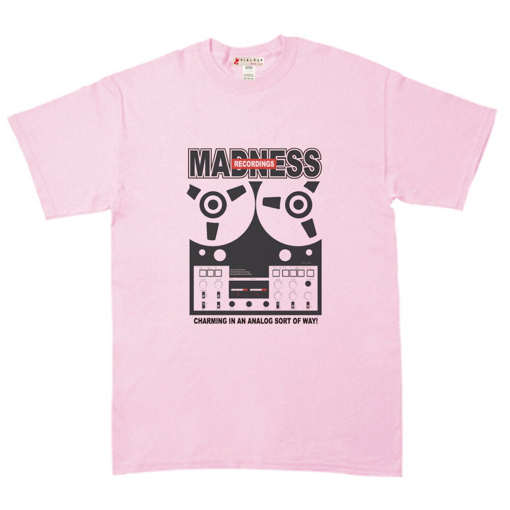 Tシャツ アナログレコーディング デザインTee MADNESS