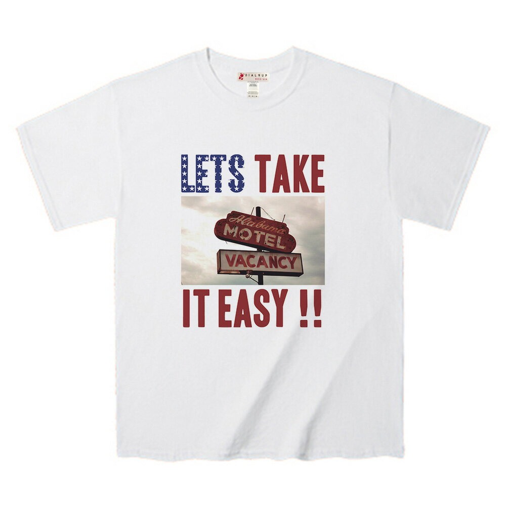 Rakuten - Tシャツ アメリカ 国道モーテル 星条旗デザインTee