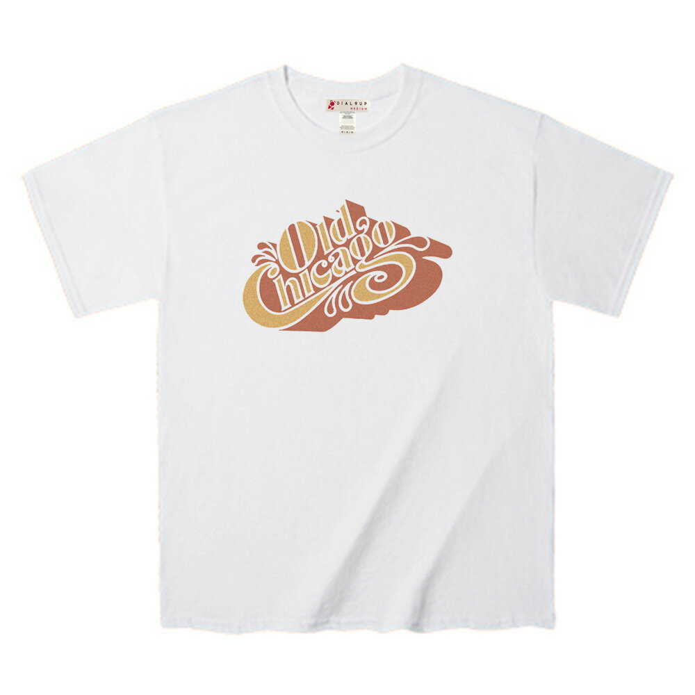 001 Tシャツ ロゴ オールド シカゴ ポップ POP tシャツ メンズ 半袖 レディース 半袖 丸首 デザインTee かっこいい tシャツ メンズ 半袖 Tしゃつ tシャツ レディース 半袖 ゆったり おしゃれ かわいい クール タイポ
