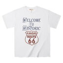 Tシャツ アメリカの有名なルート66 Tee