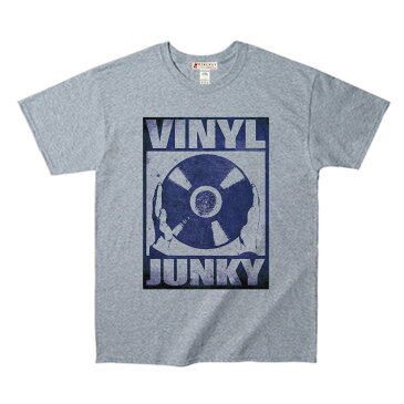 Tシャツ VINYLとはレコードのこと リバイバルブームデザインTee