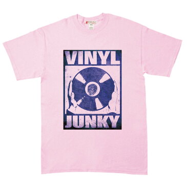 Tシャツ VINYLとはレコードのこと リバイバルブームデザインTee