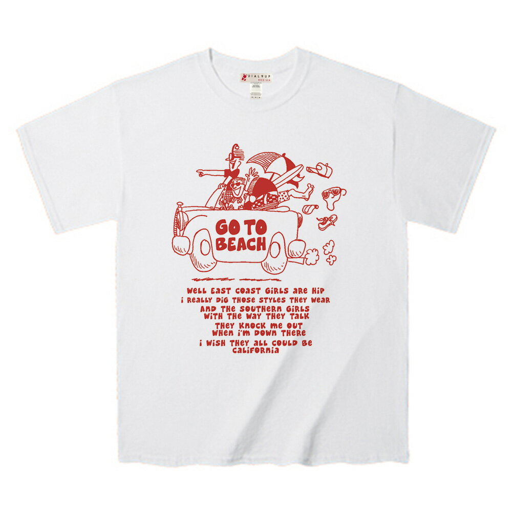 Rakuten - Tシャツ ドタバタな雰囲気が楽しいイラスト Tee