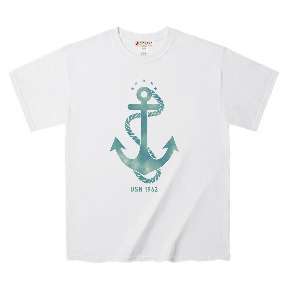 Rakuten - Tシャツ 夏の定番 錨モチーフデザインTee USN 1962