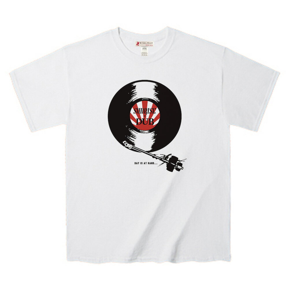 Rakuten - Tシャツ 架空のSUNRISE DUBというレコードレーベル デザインTee
