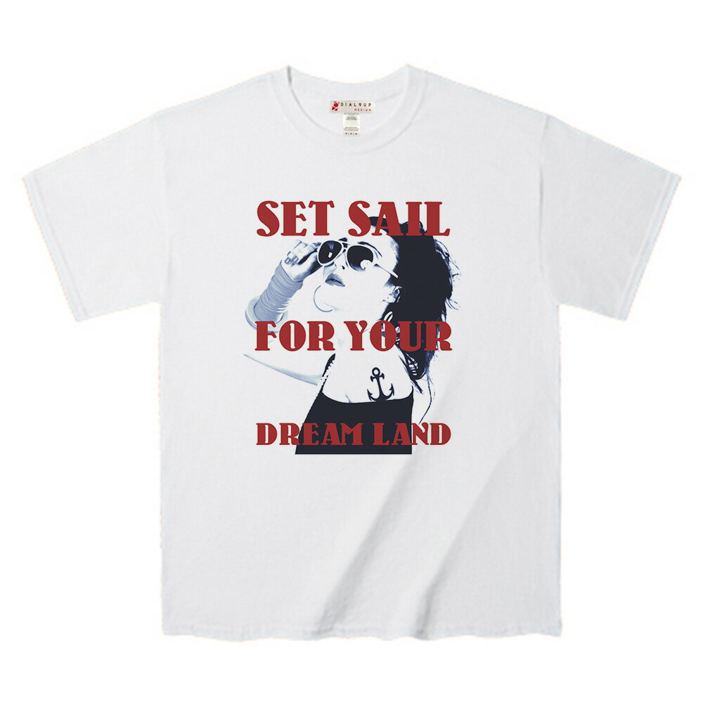 Rakuten - Tシャツ サングラスをかけた80年代風モデルTee