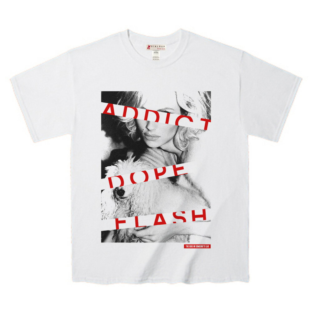 Rakuten - Tシャツ　ゴシップ記事のようなフォトとタイポデザイン