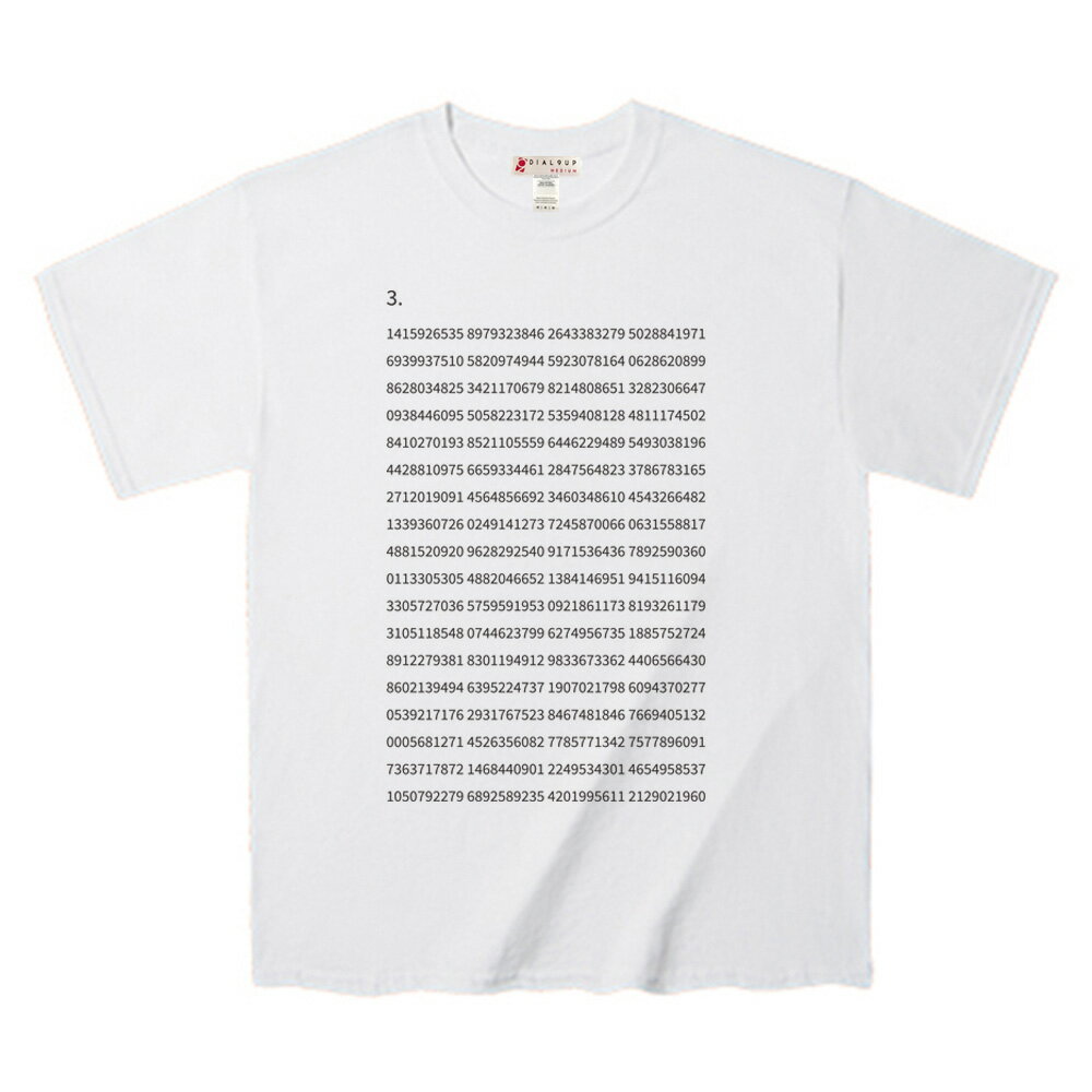 3.14　円周率Tシャツのサムネイル
