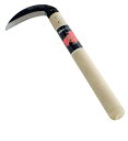 浅野木工所 細かい場所の草取りに【(刃物鋼)桑切鎌90mm】