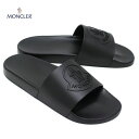 モンクレール MONCLER シャワーサンダル メンズ ブラック (22003) 09A 4C00020 M2999 999