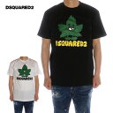 ディースクエアード DSQUARED2 Tシャツ メンズ ホワイト/ブラック S71GD1279 S23009