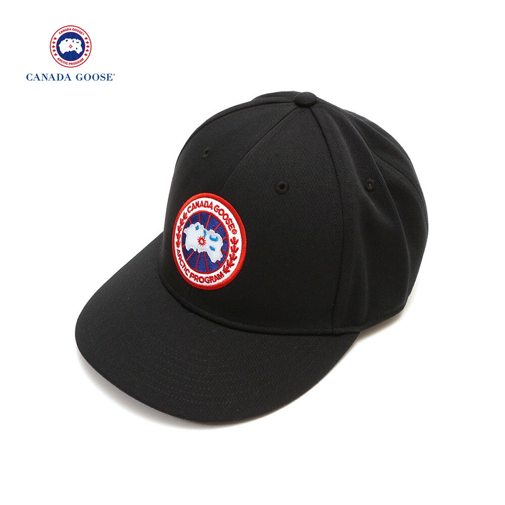 カナダグース CANADA GOOSE キャップ 帽子 メンズ ブラック 5480U