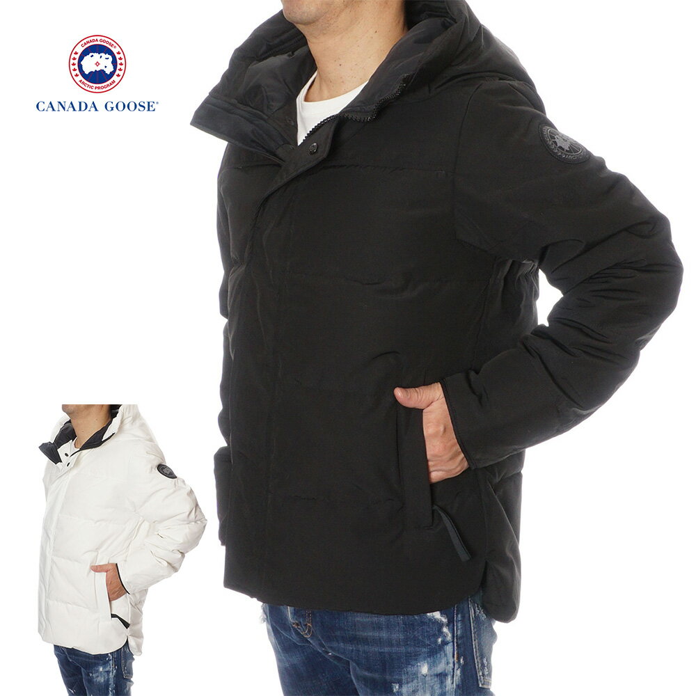 【最終処分均一価格】カナダグース ブラックレーベル CANADA GOOSE Black Label ダウンジャケット メンズ ホワイト 2080MB MACMILLAN PARKA