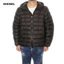 ディーゼル DIESEL 中綿ジャケット メンズ ブラック A