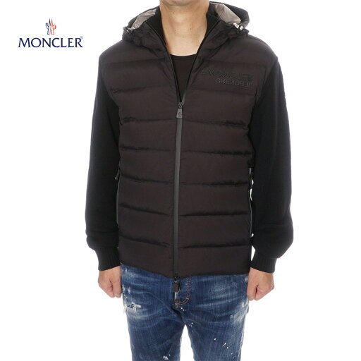 モンクレール MONCLER GRENOBLE ダウンジャケット メンズ ブラック 097 9B00003 M1122 KNITWEAR モンクレール MONCLER GRENOBLE ダウンジャケット メンズ ブラック 097 9B00003 M1122 KNITWEAR