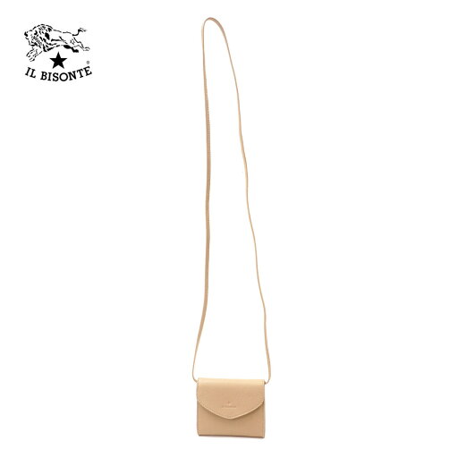 イルビゾンテ IL BISONTE ショルダー カードケース ユニセックス Caffe Latte SCC118 PV0001 BW514B イルビゾンテ IL BISONTE ショルダー カードケース ユニセックス Caffe Latte SCC118 PV0001 BW514B