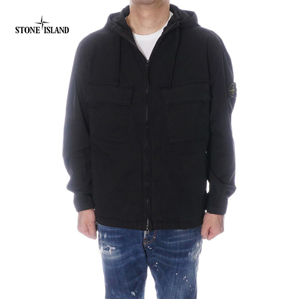 ストーンアイランド ストーンアイランド STONE ISLAND フード付きジャケット メンズ ブラック 801542610 V0029