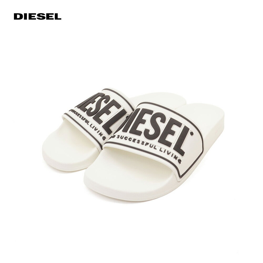 ディーゼル DIESEL シャワーサンダル メンズ ホワイト Y02801 P4441 H8327