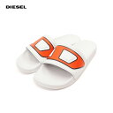 ディーゼル DIESEL シャワーサンダル メンズ ホワイト Y03188 P4440 H8985(4)