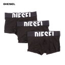 ディーゼル DIESEL パンツ 3PACK 3枚セット メンズ ブラック A15380 0WIAN E4101