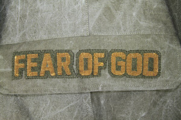 FEAR OF GOD×READYMADE/フィアーオブゴッド×レディーメイド　The Military Bomber　ミリタリーボンバージャケット　サイズ：1　カラー：ミリタリーグリーン【中古】【古着】【USED】【180430】【未yast01】