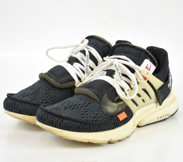 OFF-WHITE×NIKE/オフホワイト×ナイキ エアプレスト スニーカー THE TEN AIR PRESTO AA3830-001 サイズ:27cm カラー:ホワイト【中古】【古着】【USED】【220802】【未yast】
