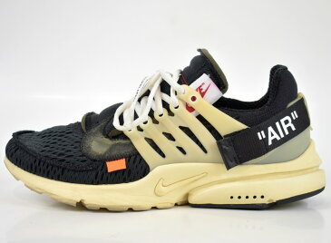 OFF-WHITE×NIKE/オフホワイト×ナイキ エアプレスト スニーカー THE TEN AIR PRESTO AA3830-001 サイズ:27cm カラー:ホワイト【中古】【古着】【USED】【220802】【未yast】