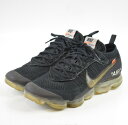 OFF-WHITE×NIKE/オフホワイト×ナイキ THE 10 ヴェイパーマックス スニーカー AIR VAPORMAX FK AA3831-002 サイズ：28.5cm カラー：ブラック【中古】【古着】【USED】【220317】【yast】