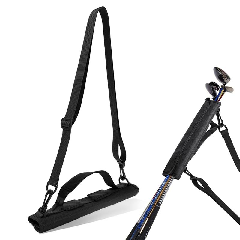 Other - TokTech ゴルフクラブケース 軽量 ゴルフ クラブケース ゴルフクラブ収納ホルダー 軽量 ゴルフバッグ ョルダーベルト式 クラブケース 練習器具 最大5本収納可能 携帯便利 マジックテープ開閉