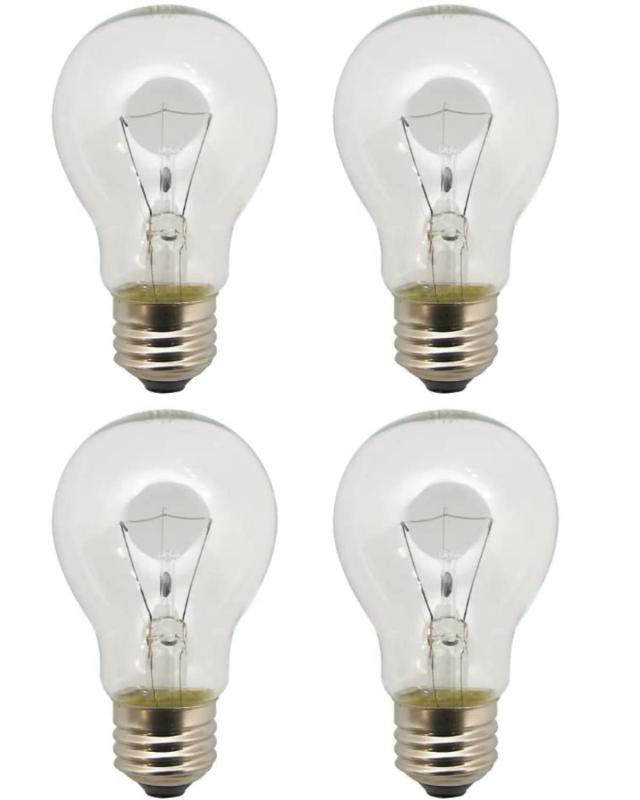 Rakuten - 東洋ライテック 一般白熱電球〈クリア〉60W形4個セット(電球4個組) E26口金 TC-L100V54W 1P - 4個セット