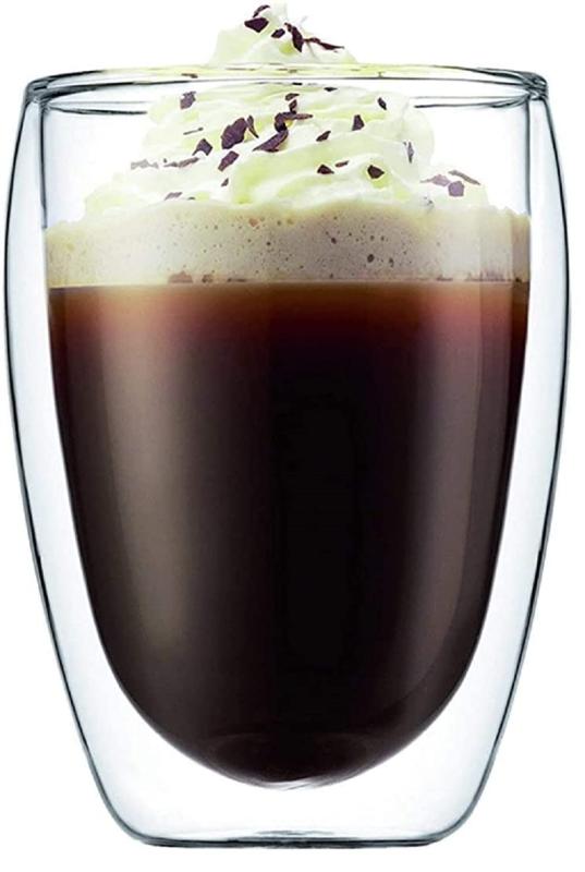 【morningplace】 ダブルウォール グラス タンブラー 二重構造 耐熱 カップ