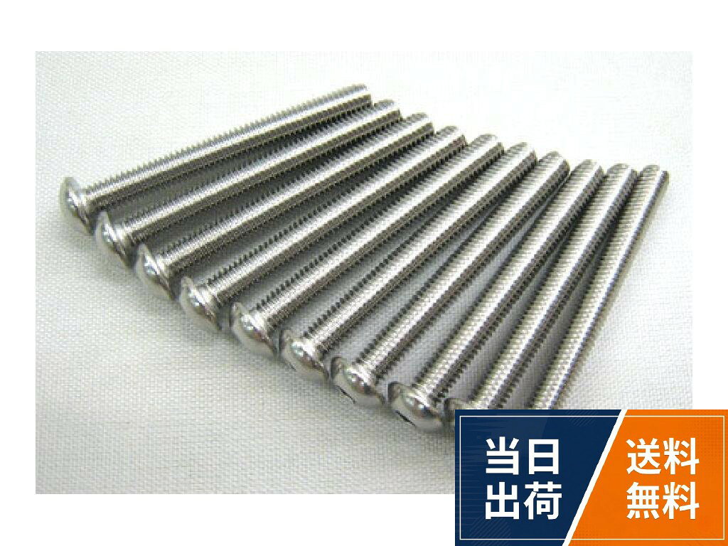 3x27 ステンレス ヘックスボタンビス (10本入) NSR-327 / 3x27mm