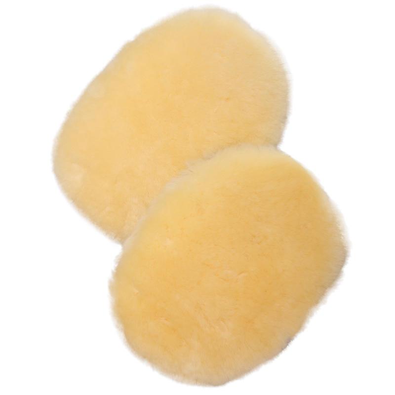 洗車 グローブ 洗車 ムートン 2枚セット 高級オーストラリア産ウール100％、柔らかくふわふわ、大判サ..