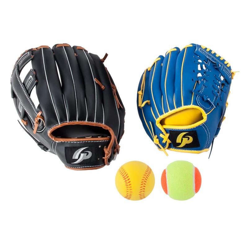 GP (ジーピー) 親子 キャッチボール グローブセット マジックキャッチ テニスボール・野球ボール付 【親子右投げ左投げ組合せ可能】