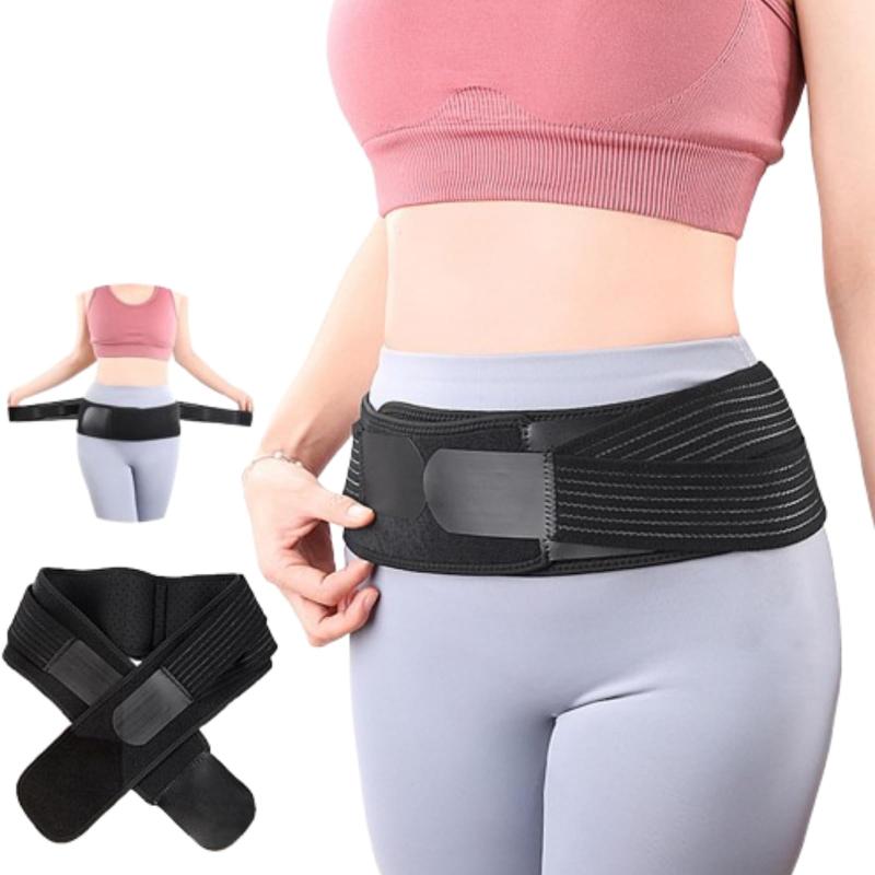 骨盤ベルト 産後用骨盤ベルト 補正下着 肋骨 コルセット くびれ 骨盤サポート 薄型 透气 男女兼用（L)