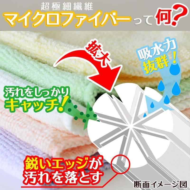 レック 激落ち リビング ダスター お徳用 5枚入 (ぞうきん クロス)