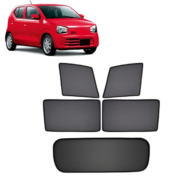 Rakuten - FOR 新型 車 シェード カスタムパーツの車の窓用サンシェードネットカーテンサイドガラス ウィンドウバイザーサンシェード マグネットメッシュカーテン 断熱 日焼け防止視界を遮らない 通