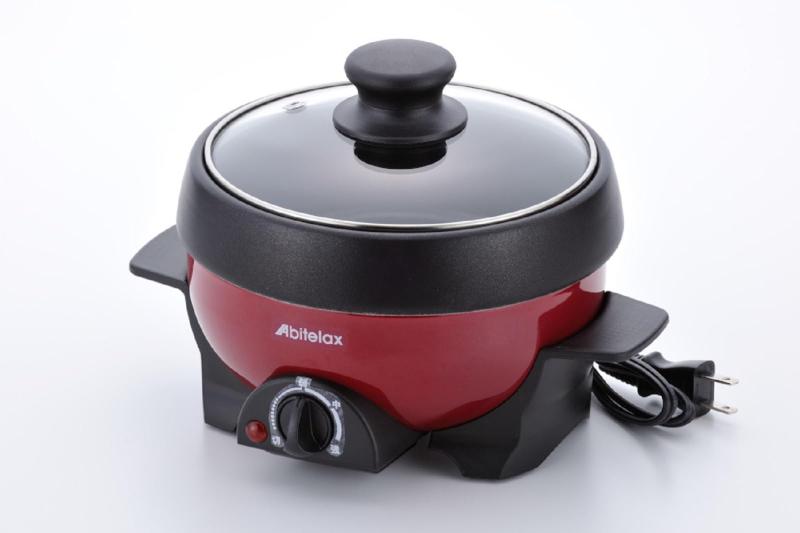 アビテラックス 電気ミニプレート グリル鍋 APN16G-R [並行輸入品]