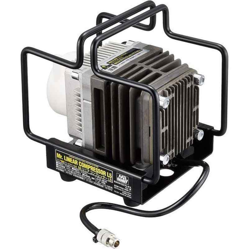 Mr.リニアコンプレッサー L5塗装システム・圧力計付きレギュレーターセット GSIクレオス Mr.リニアコンプレッサー L5/圧力計付レギュレーター