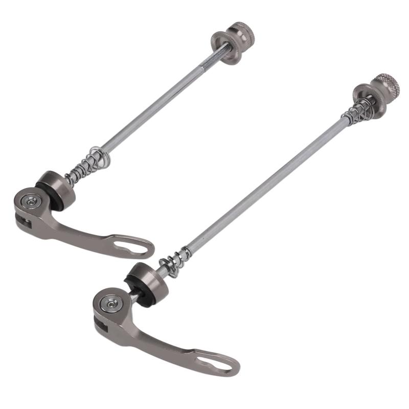 マウンテンバイクハブ、バイククイックリリーススキューワーレバー耐久性のある簡単な取り付け耐食性サイクリングロード用マウンテンバイクの多くの種類