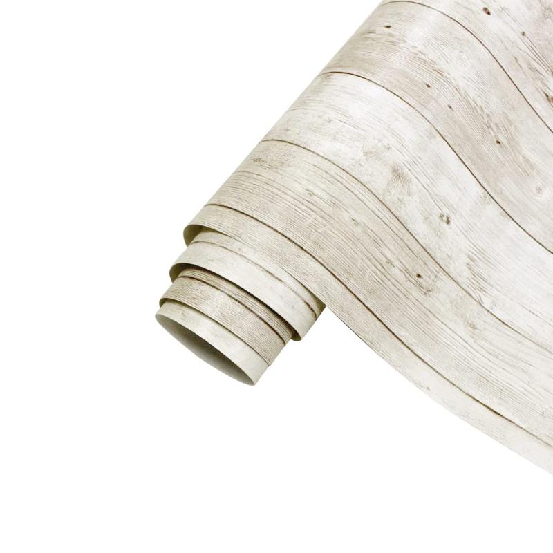 Homya 壁紙シール 45cmx6m 木目 リメイクシート はがせる壁紙 接着剤不要 DIYシート 防水 防カビ ウォールステッカー