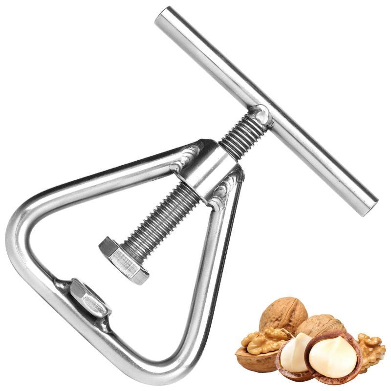 くるみ割り器 胡桃割り器 マカダミアナッツオープナー キッチンアクセサリー ナッツクラッカー 胡桃 銀杏 家用 業務用 サイズ調整可能