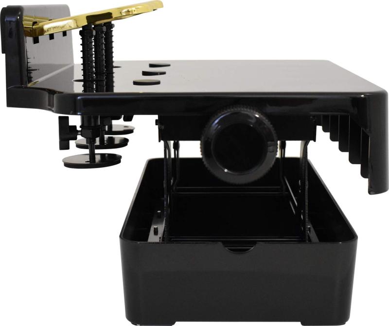 KC キョーリツ ピアノ補助ペダル 軽量ABS製 無段階ネジ式高さ調整タイプ PH-D